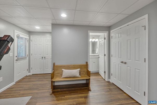 Interior, Recessed Lighting, Wood Texture Flooring
