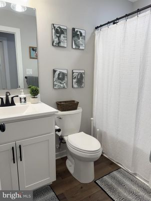 Bathroom, Interior, Wood Texture Flooring