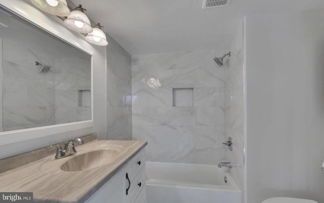 Bathroom, Interior, Marble Walls