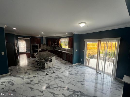 Interior, Kitchen, Marble, Recessed Lighting