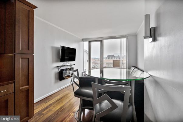 Dining room, Interior, Wood Texture Flooring