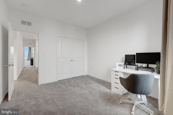 Home Office, Interior, Recessed Lighting