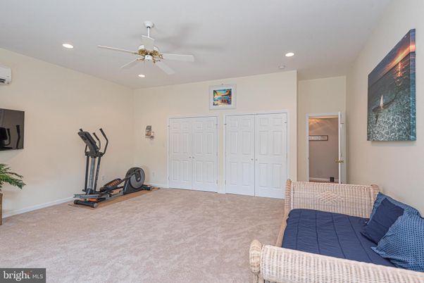 Fitness Equipment, Interior, Recessed Lighting