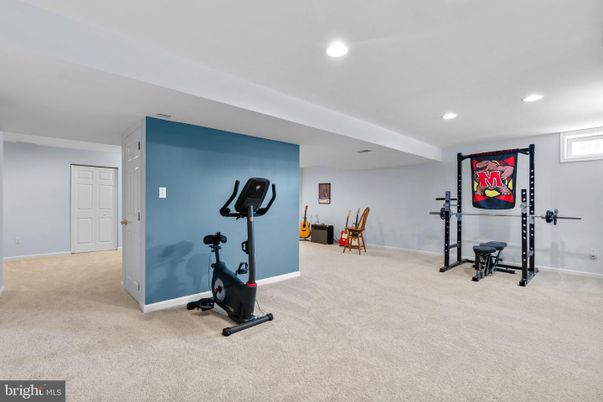 Fitness Equipment, Interior, Recessed Lighting