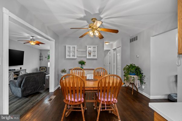 Dining room, Interior, Wood Texture Flooring