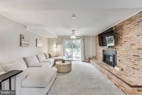 Fireplace, Interior, Living room, Stone Walls