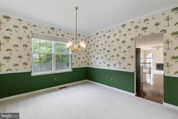 Chandelier, Empty room, Interior, Pendant Lights, Wood Texture Flooring