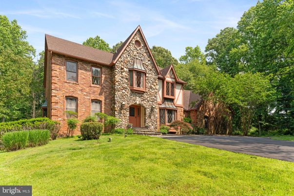 Backyard, Exterior, Facade, Brick Facade, Tudor Revival