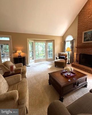 Fireplace, Interior, Living room, Stone Walls