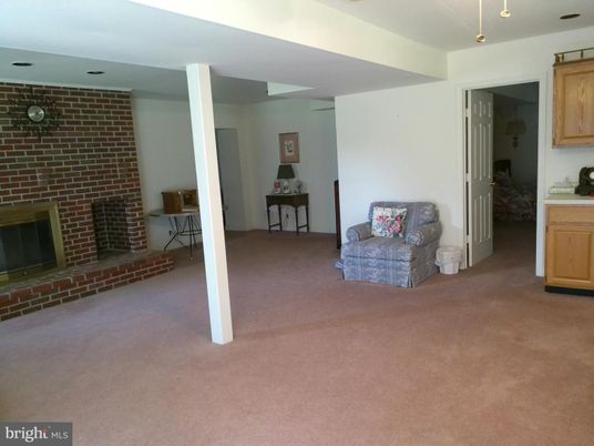 Fireplace, Interior, Stone Walls