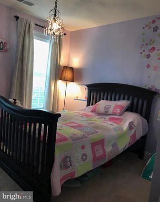 Bedroom, Chandelier, Interior