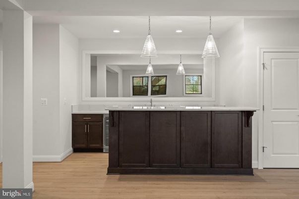 Interior, Pendant Lights, Recessed Lighting, Wood Texture Flooring