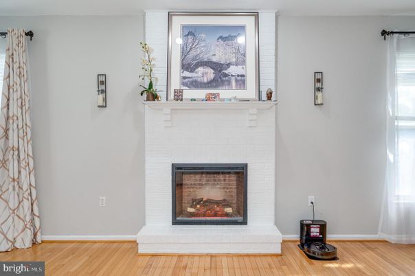 Fireplace, Interior, Wood Texture Flooring