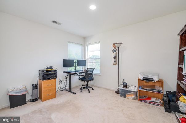Home Office, Interior, Recessed Lighting