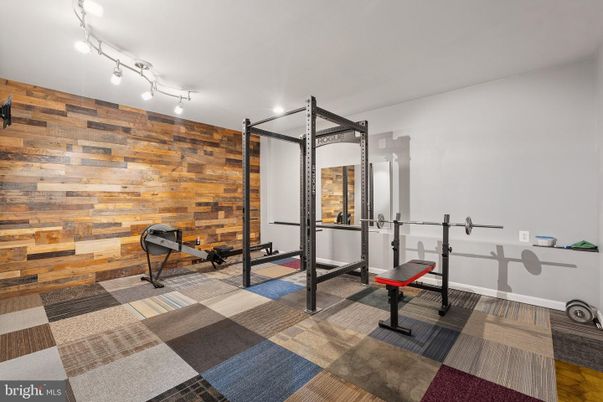 Fitness Equipment, Interior, Wooden Walls