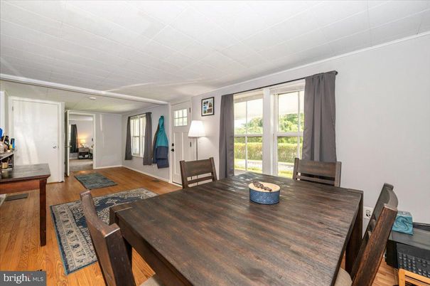 Dining room, Interior, Wood Texture Flooring