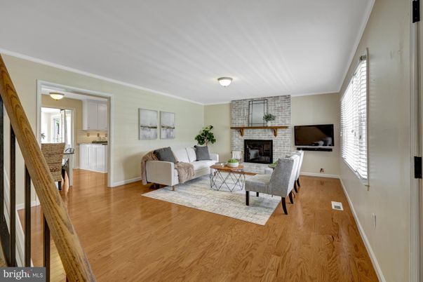 Fireplace, Interior, Living room, Stone Walls, Wood Texture Flooring