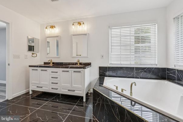 Bathroom, Dual Sink Vanities, Interior, Marble, Marble Walls