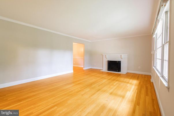 Empty room, Fireplace, Interior, Wood Texture Flooring
