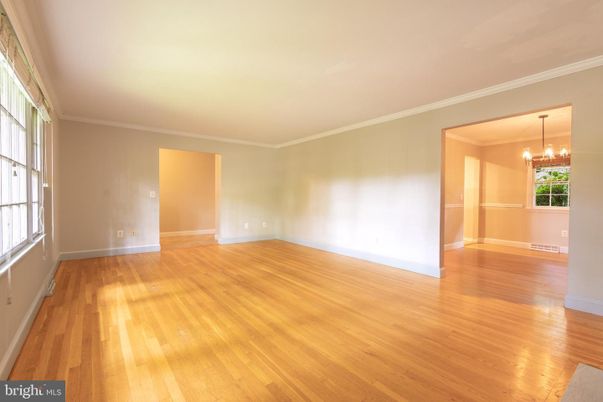 Empty room, Interior, Pendant Lights, Wood Texture Flooring