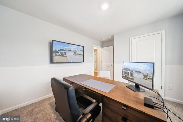 Home Office, Interior, Recessed Lighting