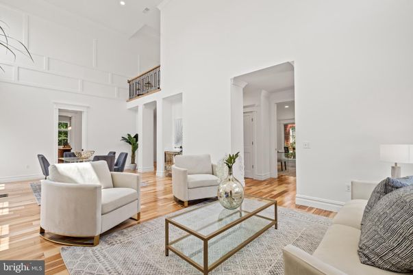 Dining room, Interior, Living room, Recessed Lighting, Wood Texture Flooring
