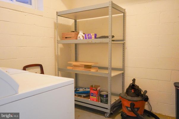 Interior, Stone Walls, Washer