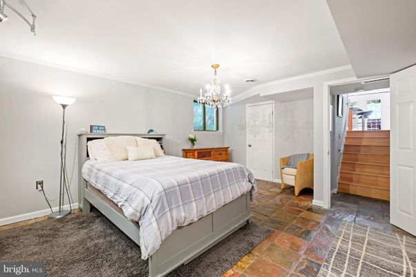 Bedroom, Chandelier, Interior
