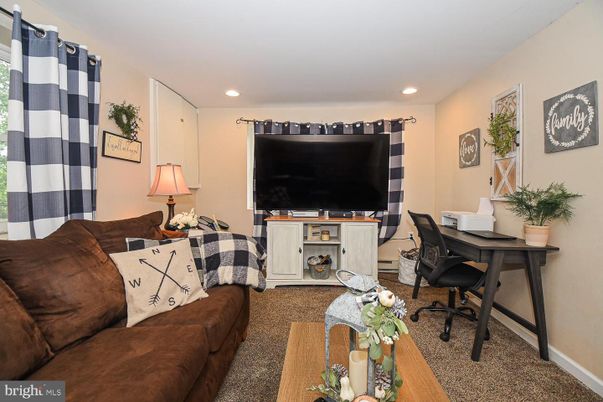 Home Office, Interior, Living room, Recessed Lighting