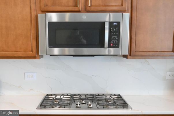Interior, Kitchen, Marble Walls, Stainless Steel Appliances
