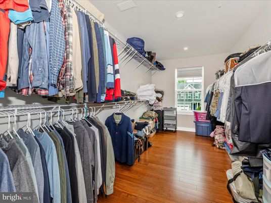 Interior, Recessed Lighting, Walk-in Closets, Wood Texture Flooring