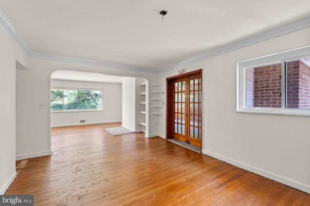 Empty room, Interior, Wood Texture Flooring