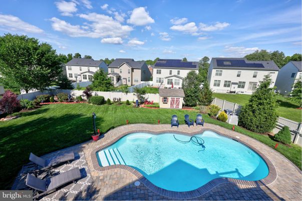 Exterior, Pool, Solar Panels