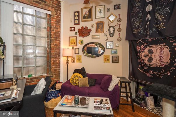 Interior, Living room, Stone Walls, Wood Texture Flooring