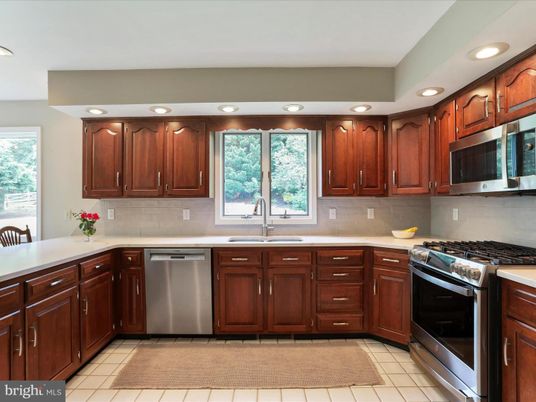 Interior, Kitchen, Recessed Lighting, Stainless Steel Appliances