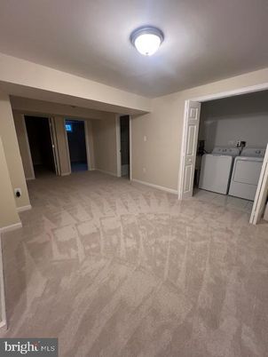Empty room, Interior, Washer
