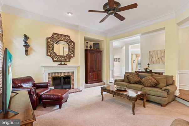 Fireplace, Interior, Living room, Recessed Lighting