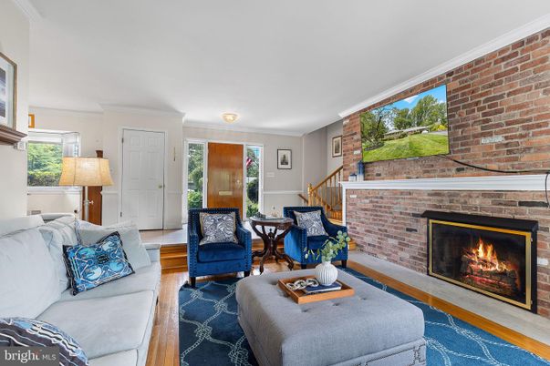 Fireplace, Interior, Living room, Stone Walls