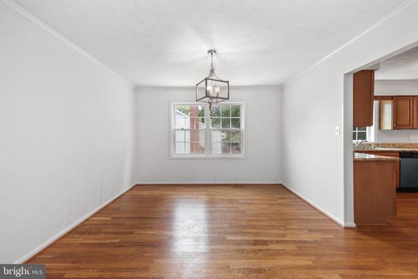 Empty room, Interior, Pendant Lights, Wood Texture Flooring