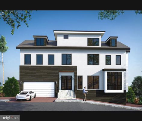 Attached, Exterior, Facade, Modern