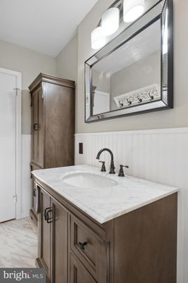 Bathroom, Dual Sink Vanities, Interior, Marble