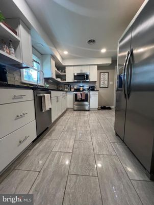 Interior, Kitchen, Recessed Lighting, Stainless Steel Appliances
