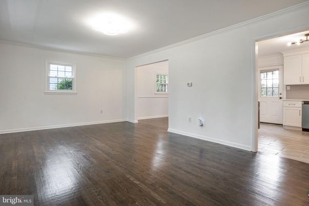Empty room, Interior, Kitchen, Wood Texture Flooring