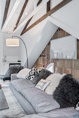 Bedroom, Interior, Wooden Beams