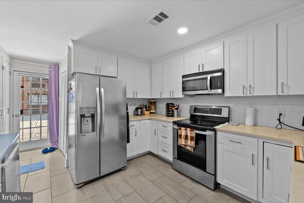 Interior, Kitchen, Recessed Lighting, Stainless Steel Appliances