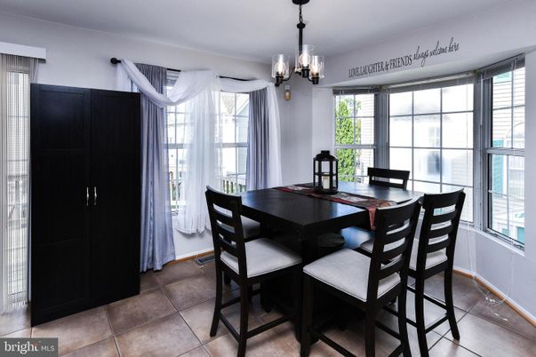Dining room, Interior, Pendant Lights