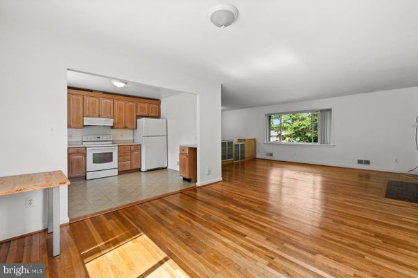Empty room, Interior, Kitchen, Wood Texture Flooring