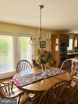 Chandelier, Dining room, Interior, Kitchen, Wood Texture Flooring