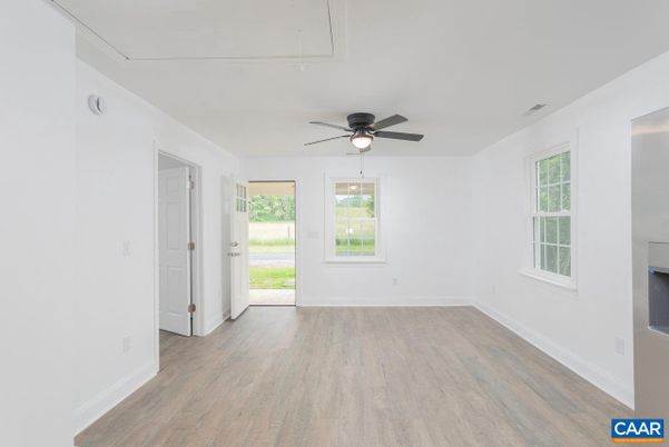 Empty room, Interior, Wood Texture Flooring