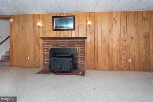 Fireplace, Interior, Wooden Walls